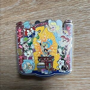 Disney ⭐️ Silver Enamel Pin with Iconic Ears